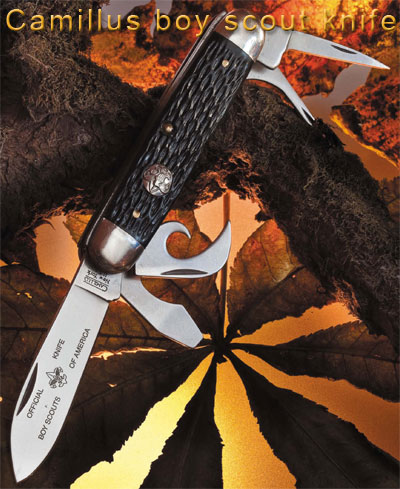 Нож Сamillus boy scout knife